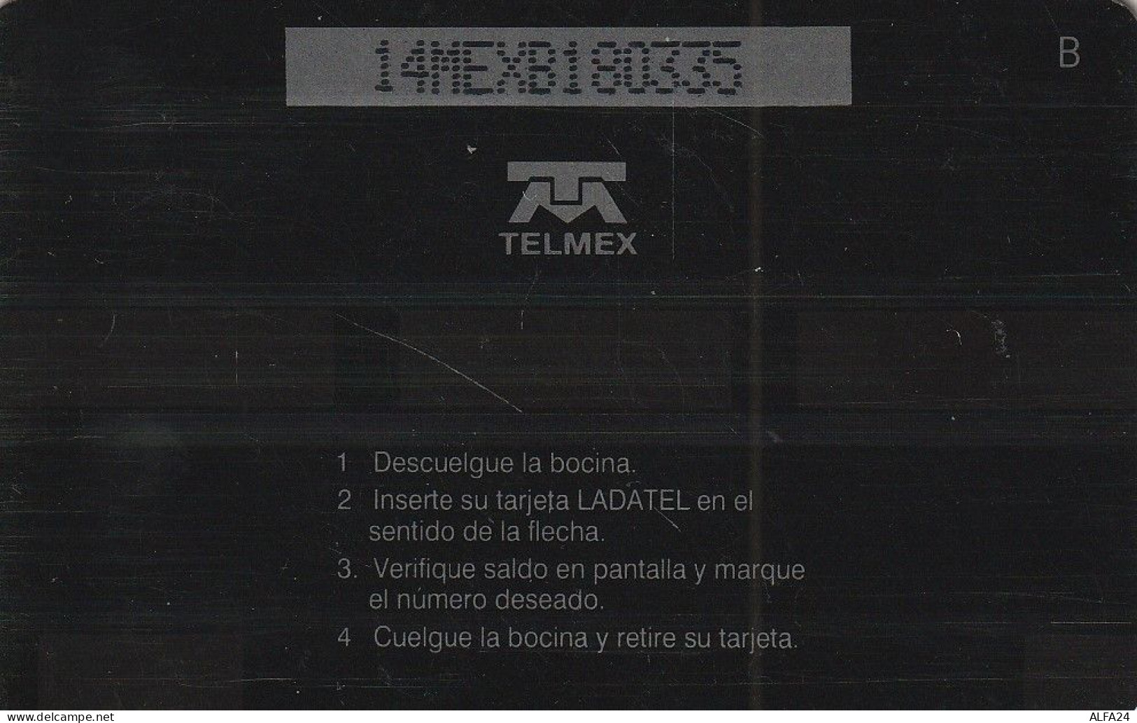 PHONE CARD MESSICO  (E56.1.3 - Mexique