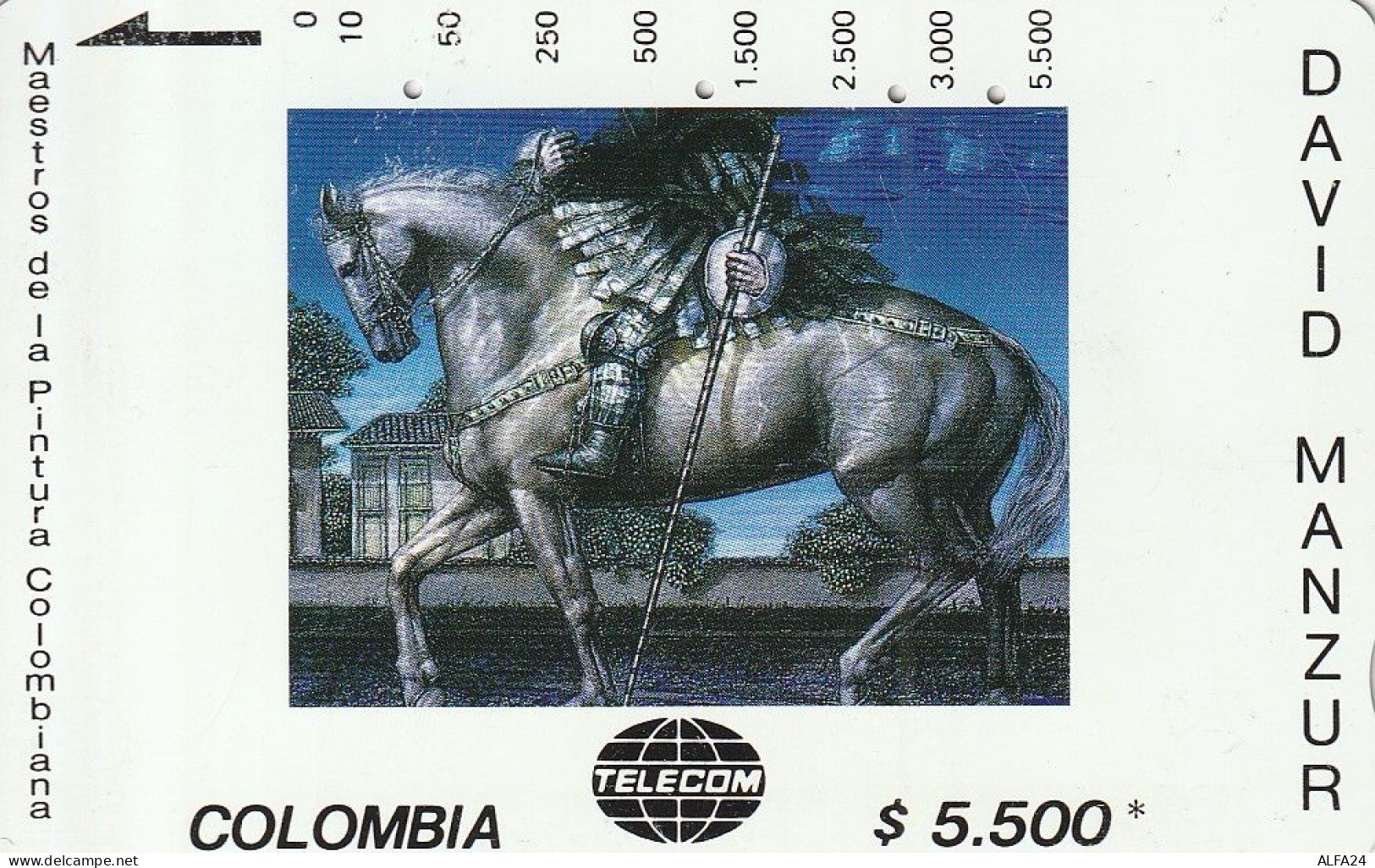 PHONE CARD COLOMBIA  (E55.27.2 - Colombie