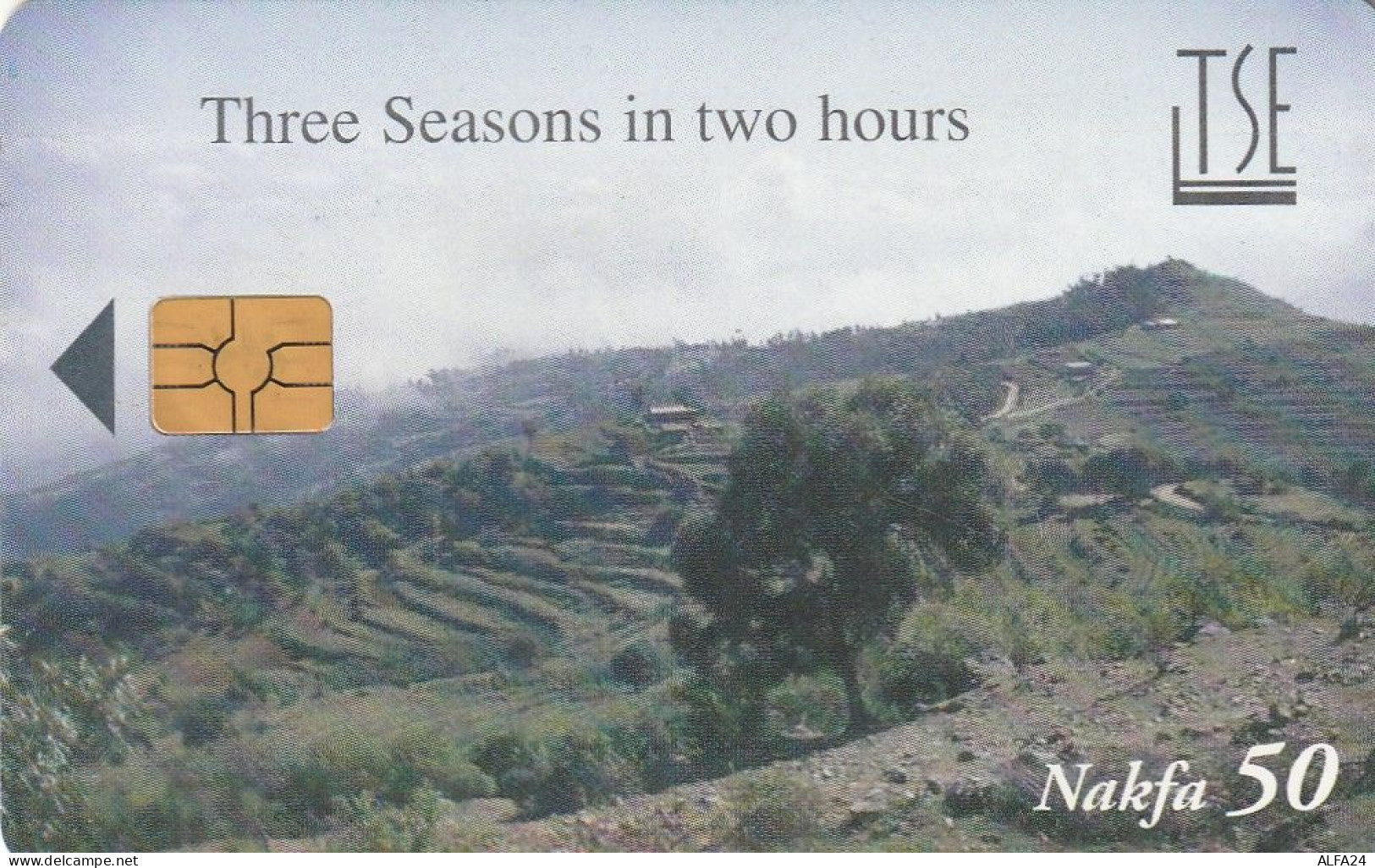 PHONE CARD ERITREA  (E55.18.5 - Erythrée