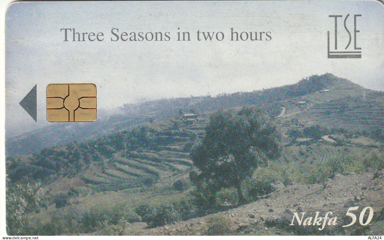 PHONE CARD ERITREA  (E55.17.8 - Erythrée