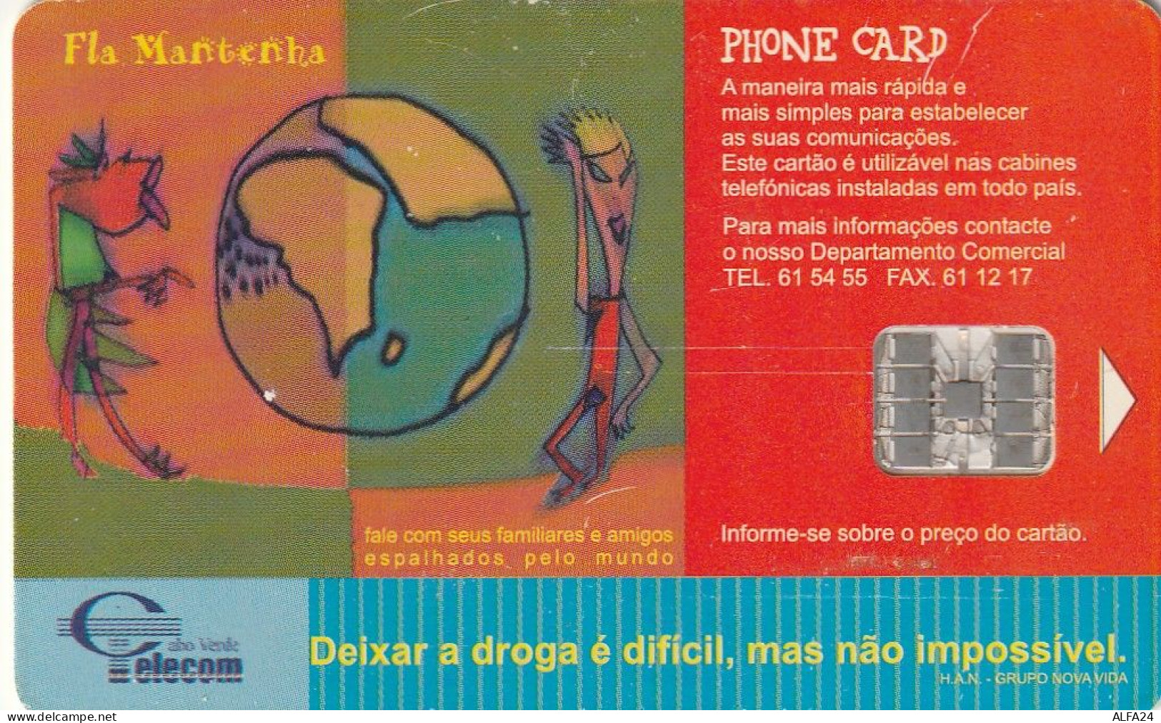 PHONE CARD CABO VERDE  (E55.7.3 - Capo Verde