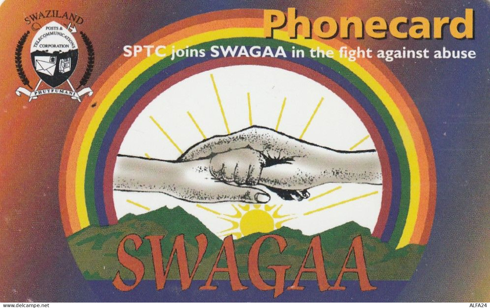 PHONE CARD SWAZILAND  (E54.15.7 - Swasiland