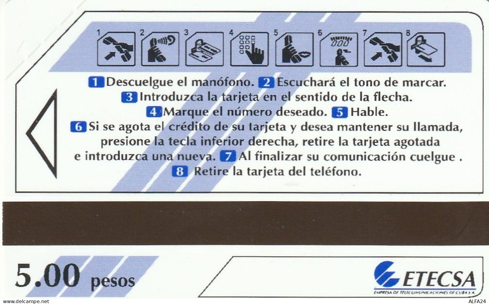 PHONE CARD CUBA URMET NEW (E54.15.5 - Cuba