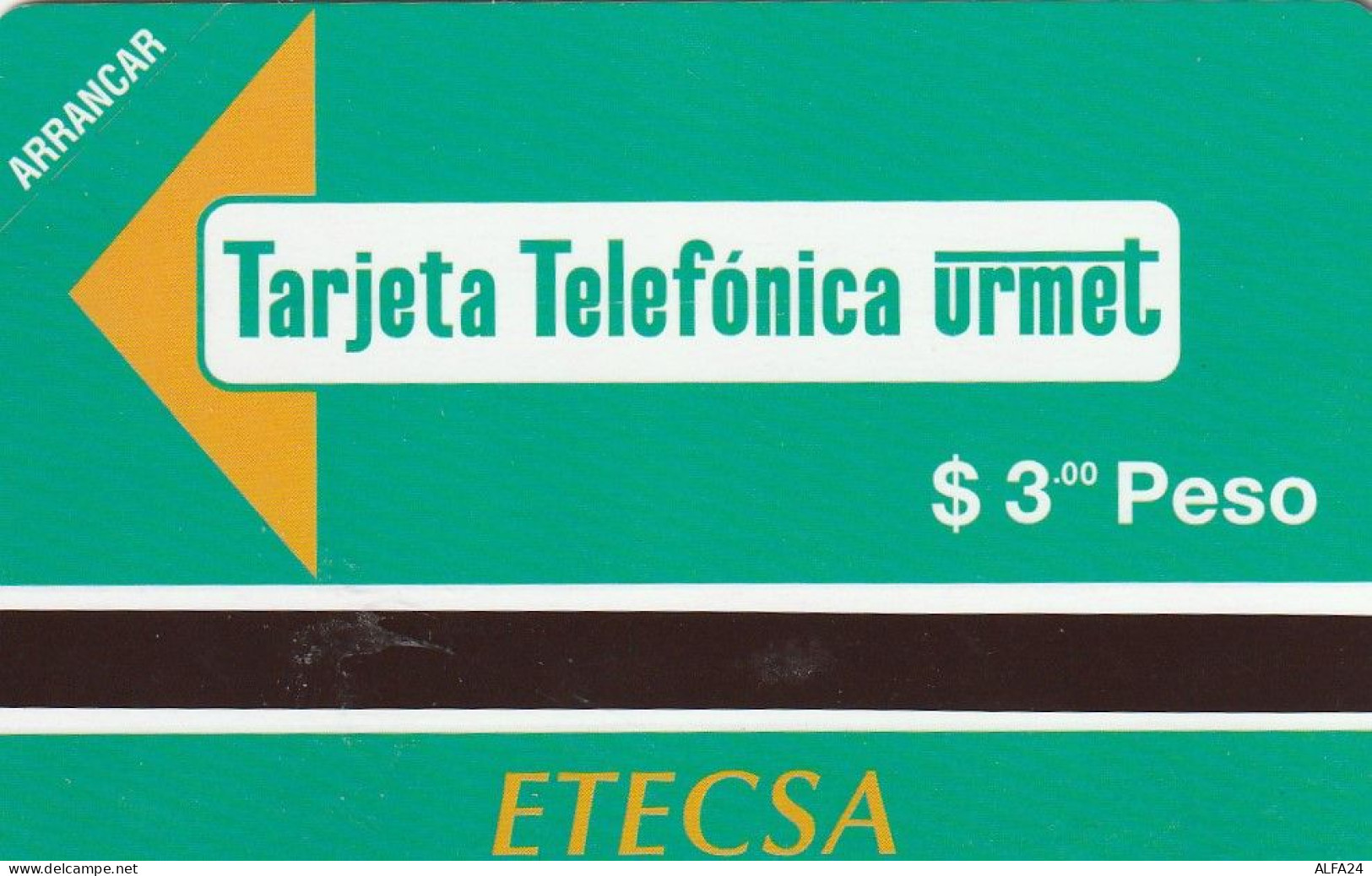 PHONE CARD CUBA URMET NEW (E54.15.1 - Kuba