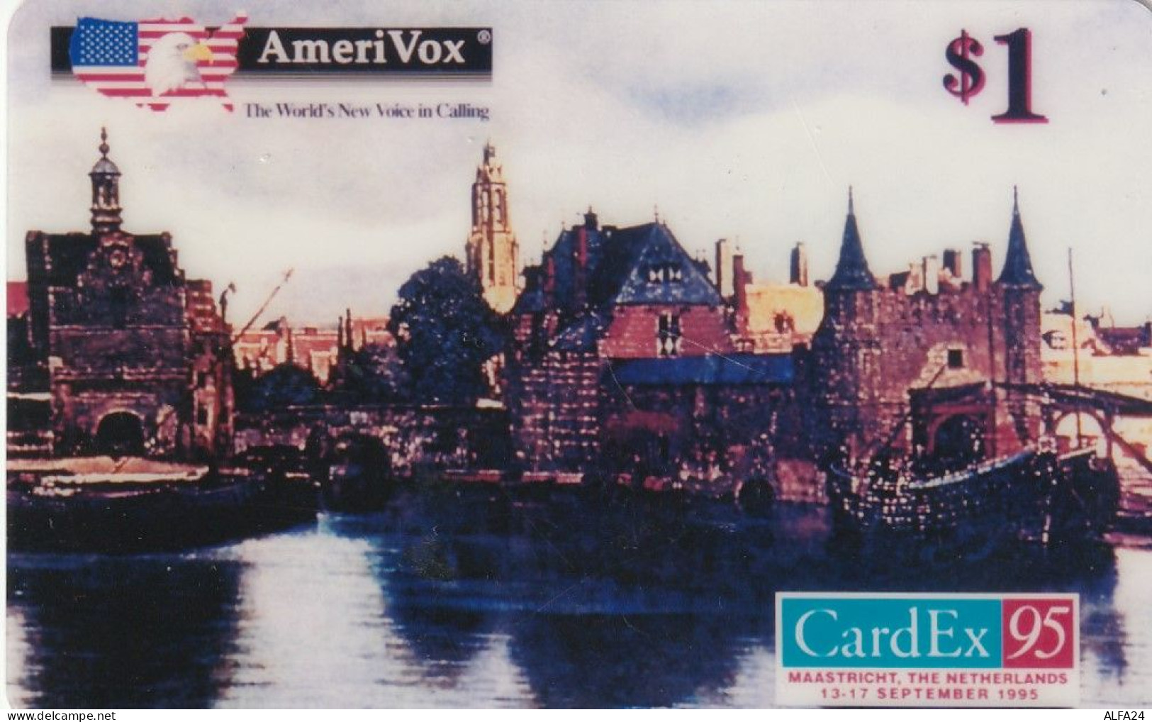 PREPAID PHONE CARD STATI UNITI AMERIVOX (E53.43.3 - Amerivox