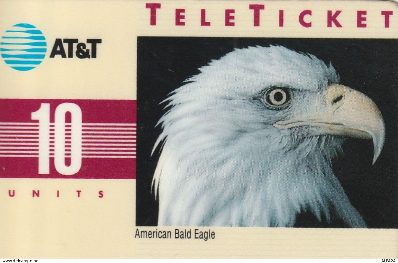 PREPAID PHONE CARD STATI UNITI AT T (E53.39.8 - AT&T