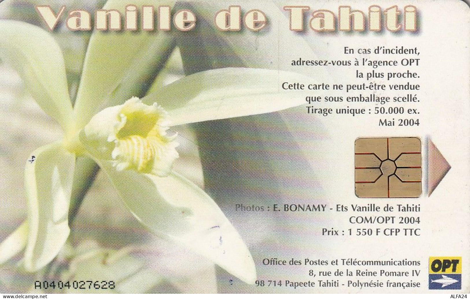 PHONE CARD POLINESIA FRANCESE  (E52.20.6 - Französisch-Polynesien