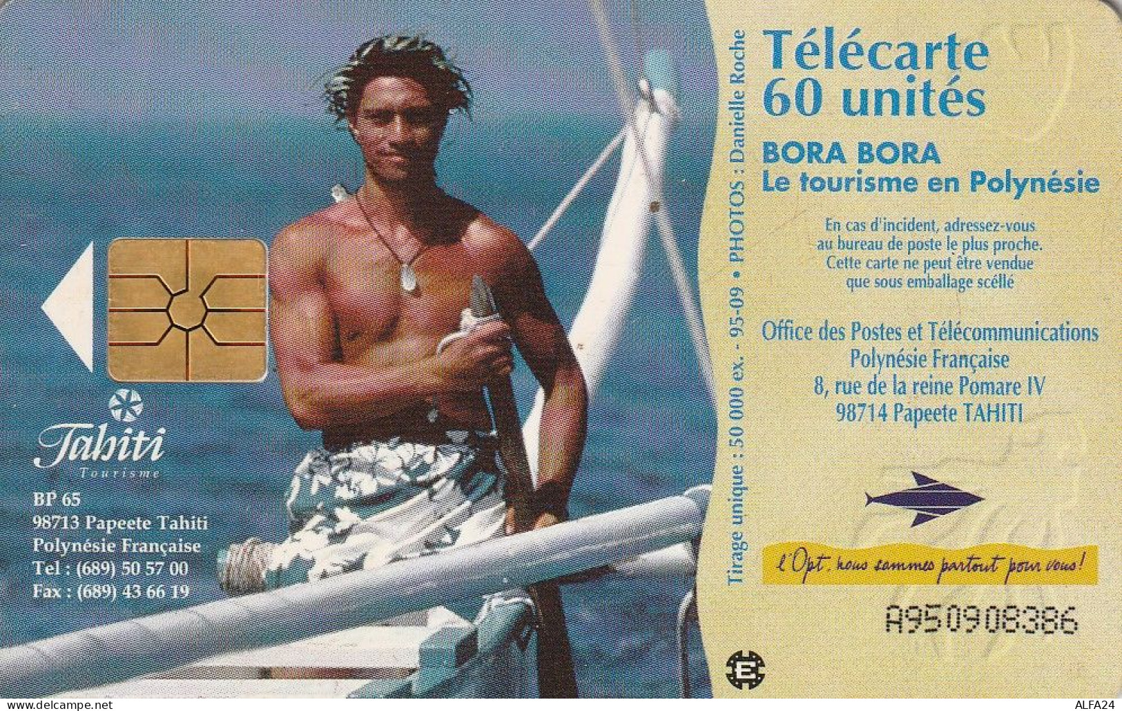 PHONE CARD POLINESIA FRANCESE  (E52.20.2 - Frans-Polynesië