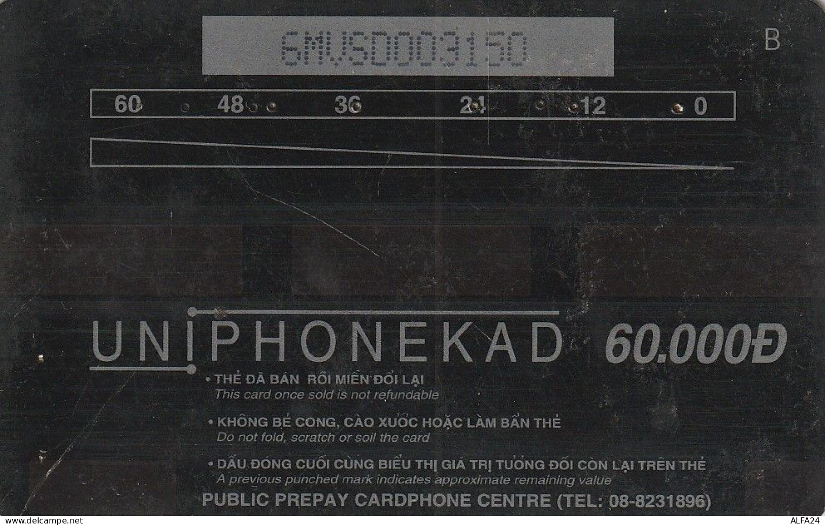 PHONE CARD VIETNAM  (E52.15.7 - Viêt-Nam