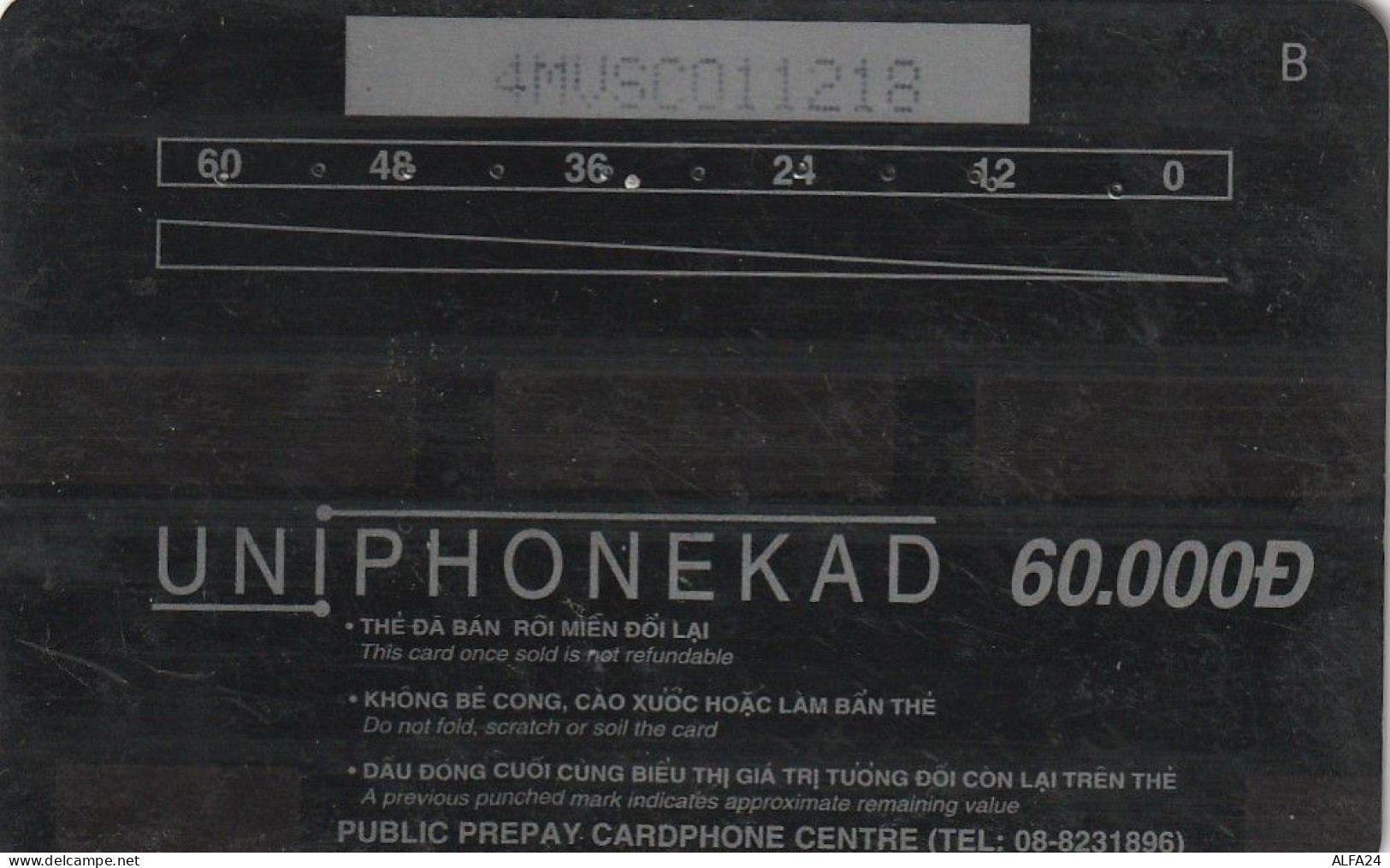 PHONE CARD VIETNAM  (E52.14.4 - Viêt-Nam