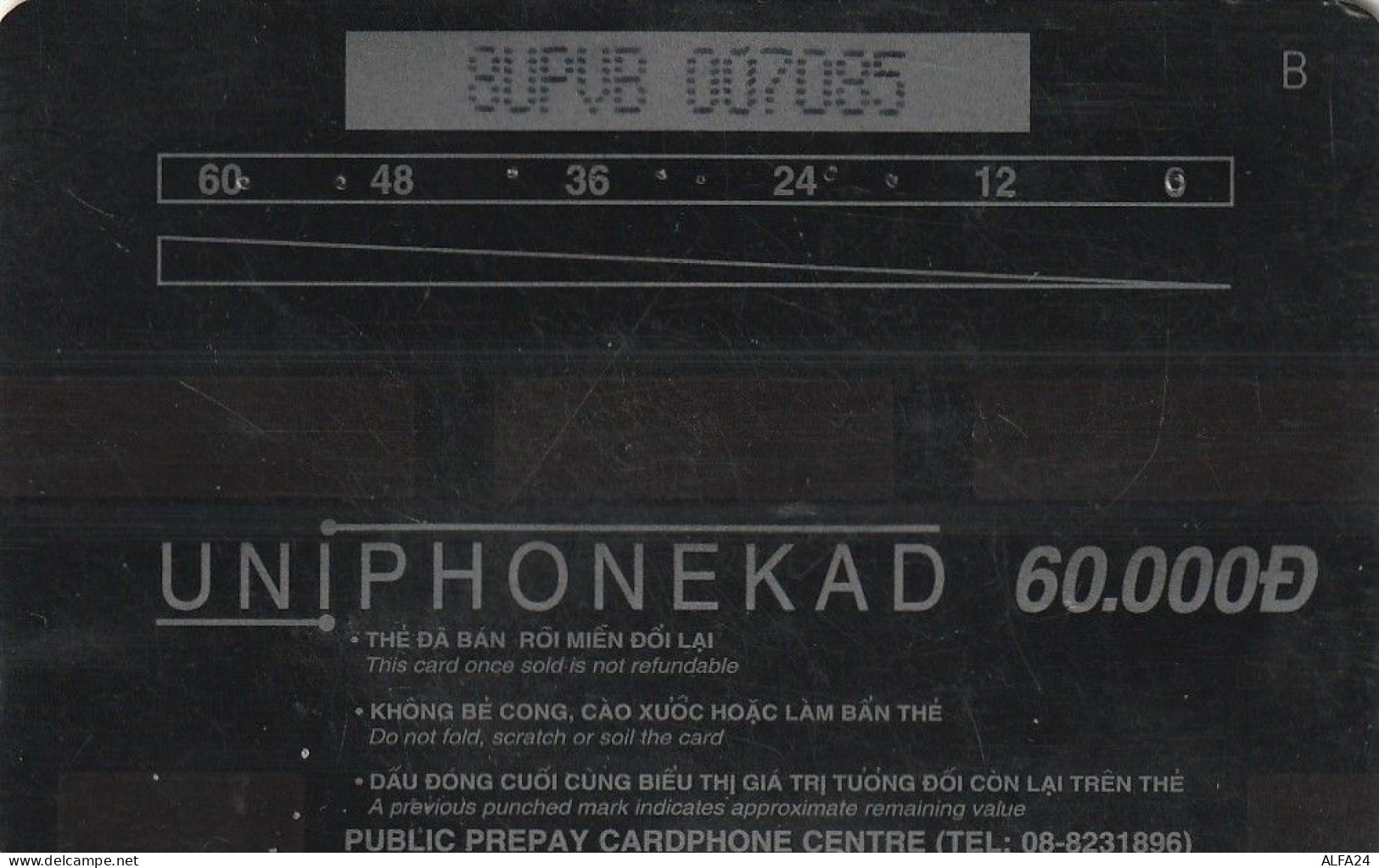 PHONE CARD VIETNAM  (E52.5.3 - Viêt-Nam