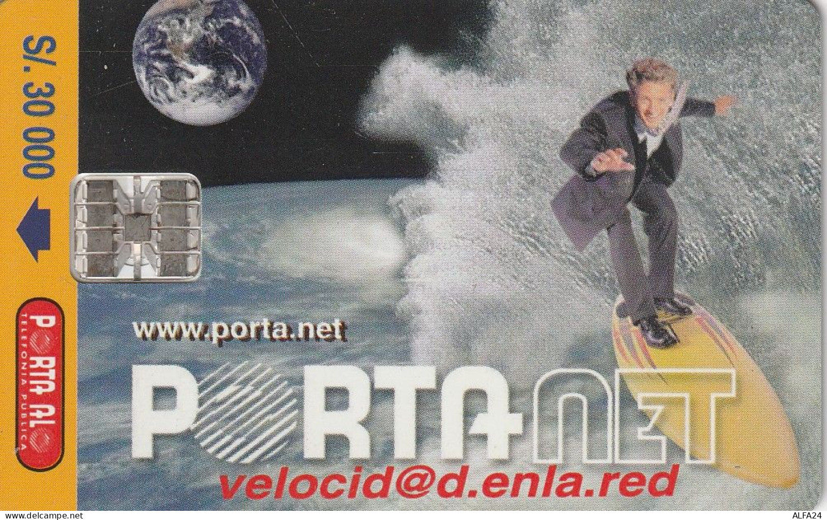 PHONE CARD ECUADOR  (E51.25.6 - Equateur