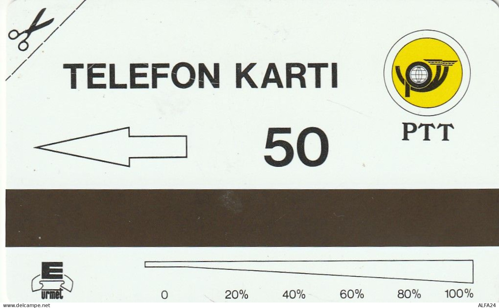 PHONE CARD TURCHIA TEST -URMET NEW (E51.22.3 - Turquia