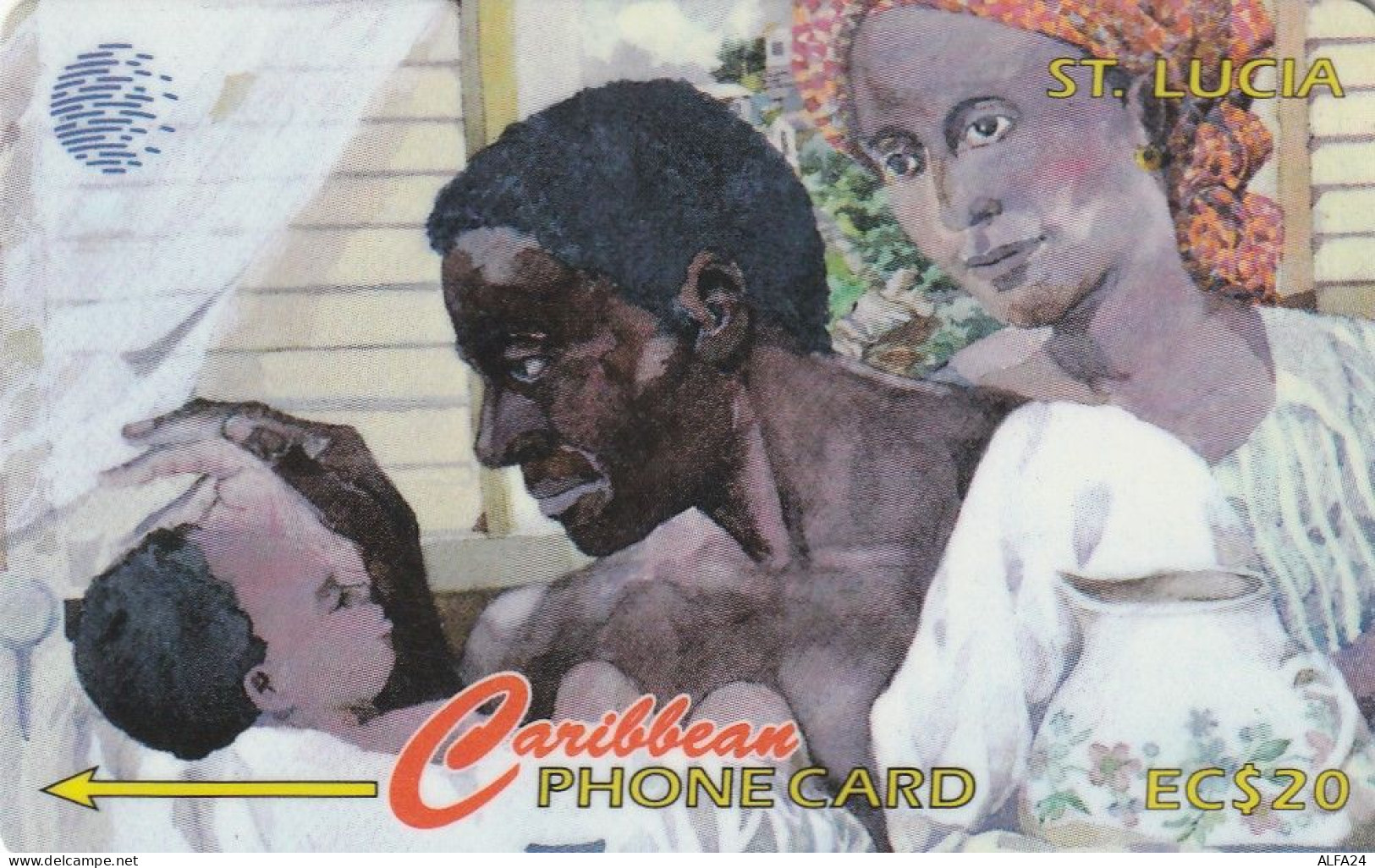 PHONE CARD ST LUCIA  (E50.40.1 - Sainte Lucie