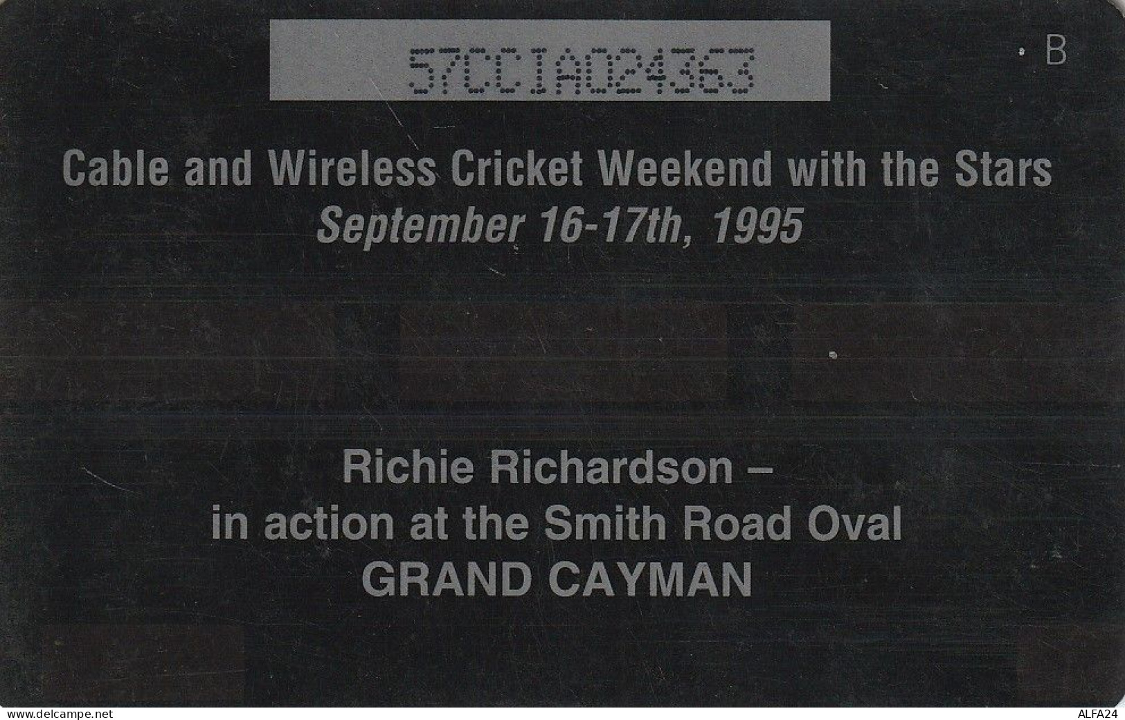 PHONE CARD CAYMAN ISLANDS  (E51.3.8 - Islas Caimán
