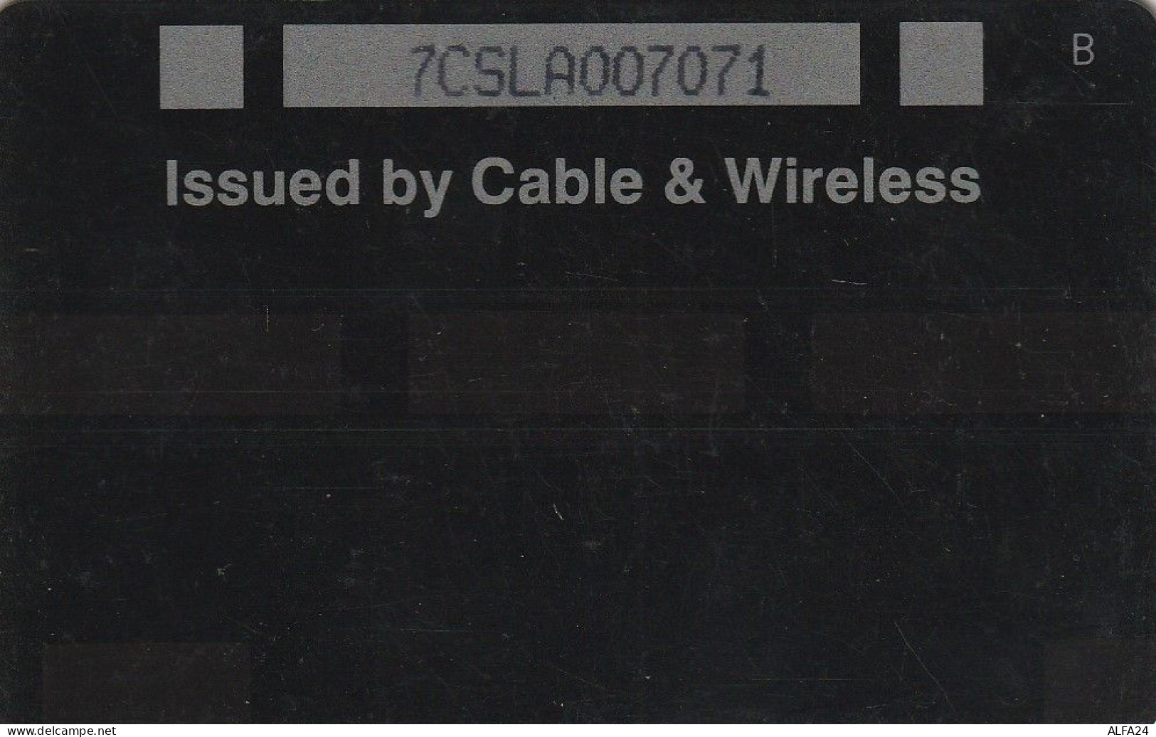 PHONE CARD ST LUCIA  (E51.1.6 - Santa Lucía