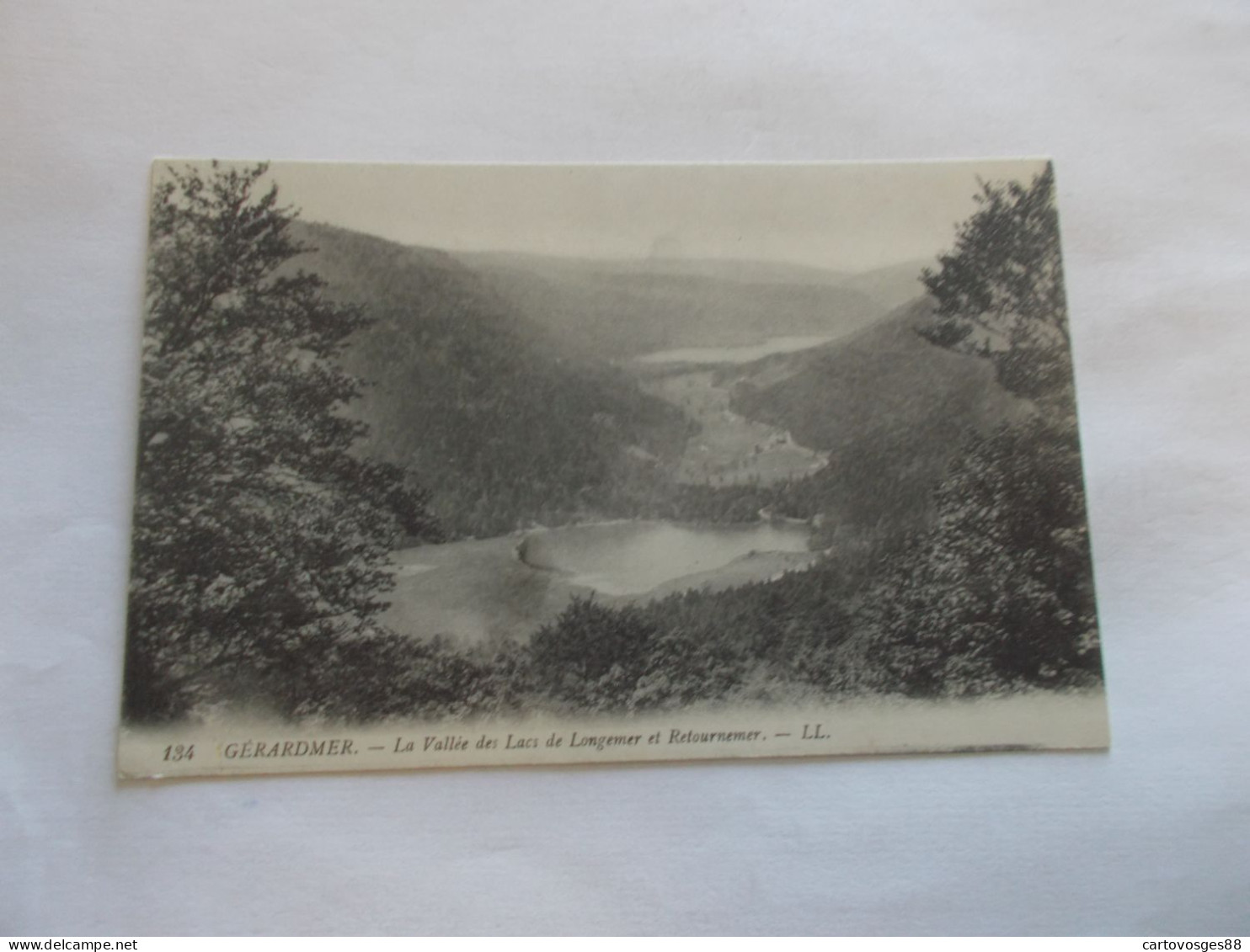 GERARDMER ( 88 Vosges ) LA VALLEE DES LACS DE LONGEMER ET RETOURNEMER VUE GENERALE - Gerardmer