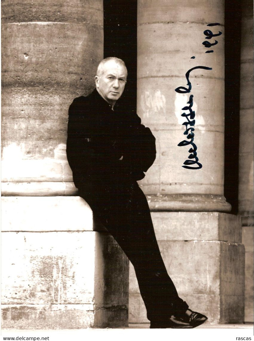 PHOTO GRAND FORMAT 1 - ENV 1 - MUSIQUE - PHOTO DEDICACEE DU PIANISTE CLASSIQUE ALEXIS WEISSENBERG - Signed Photographs