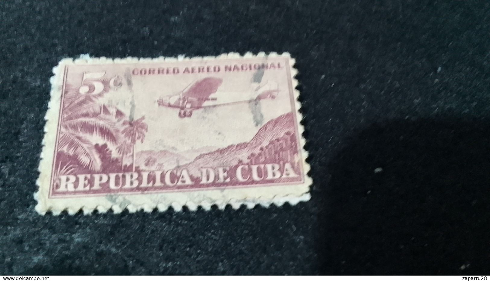 CUBA- 1910--35-  5  C.    DAMGALI - Usati