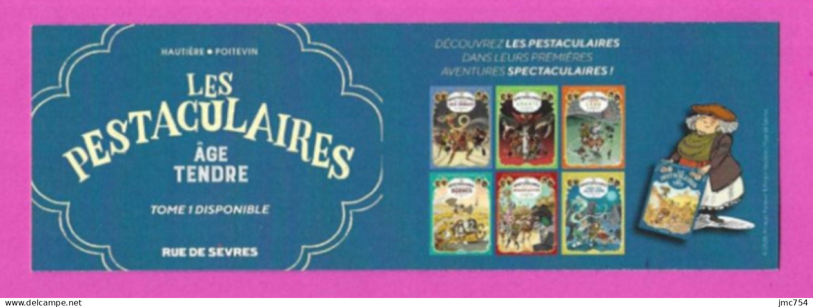 2 Marque Page.   Les Pestaculaires.   Rue De Sèvres.   Bookmark. - Marque-Pages