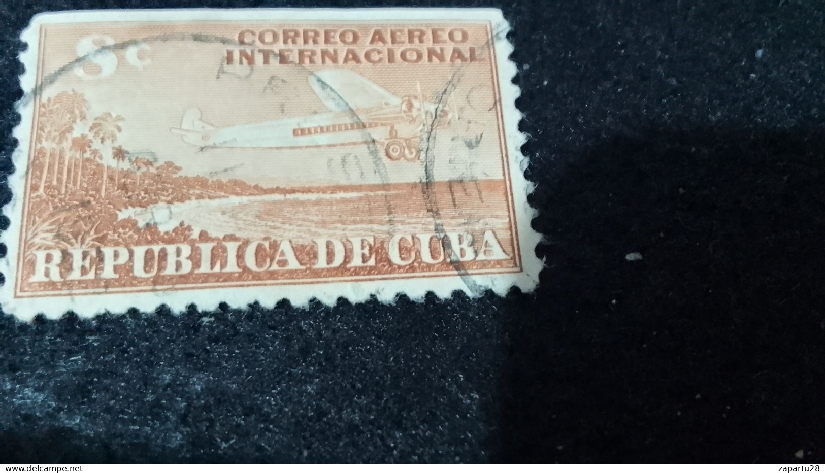 CUBA- 1910--35-  8 C.    DAMGALI - Gebruikt