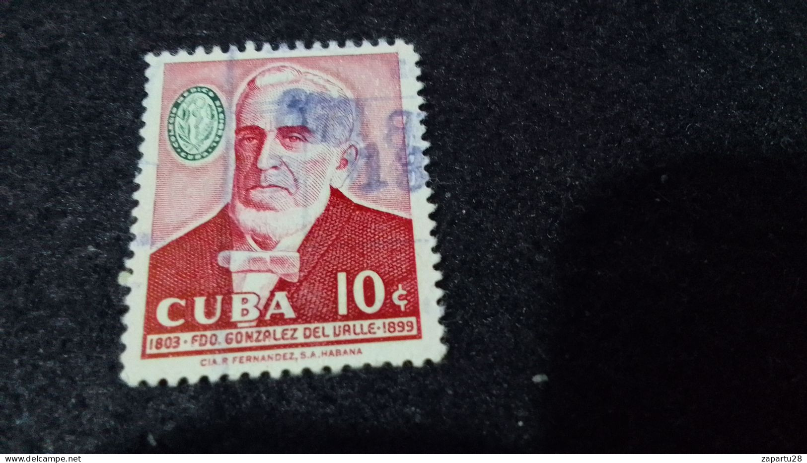 CUBA- 1910--35-  10 C.    DAMGALI - Usati