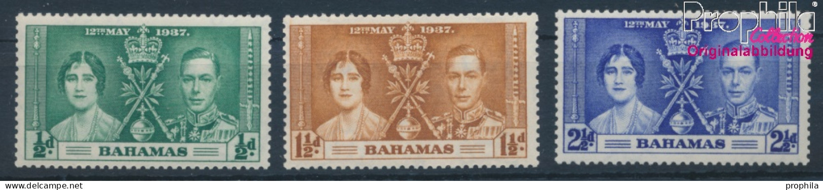 Bahamas Postfrisch Krönung 1937 Krönung  (10364262 - 1859-1963 Kronenkolonie