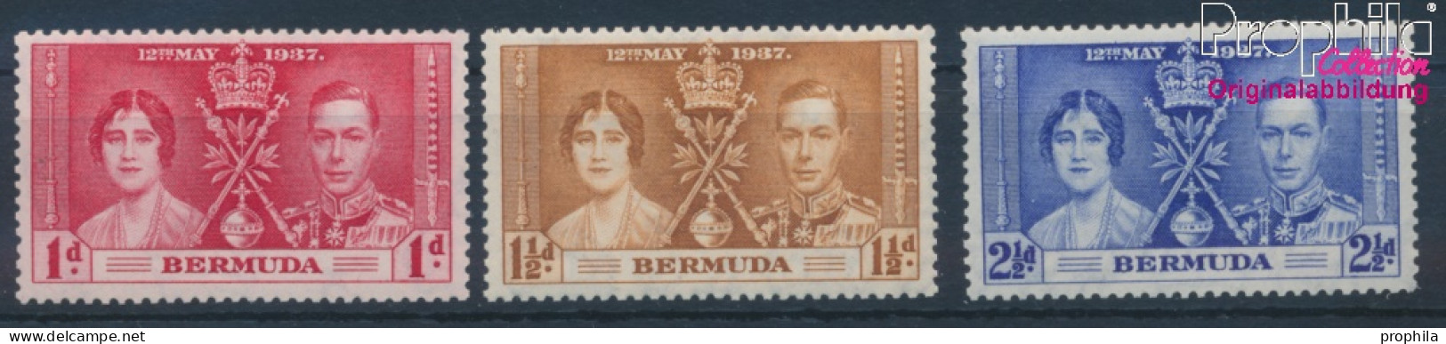 Bermuda-Inseln Postfrisch Krönung 1937 Krönung  (10364258 - Bermudes