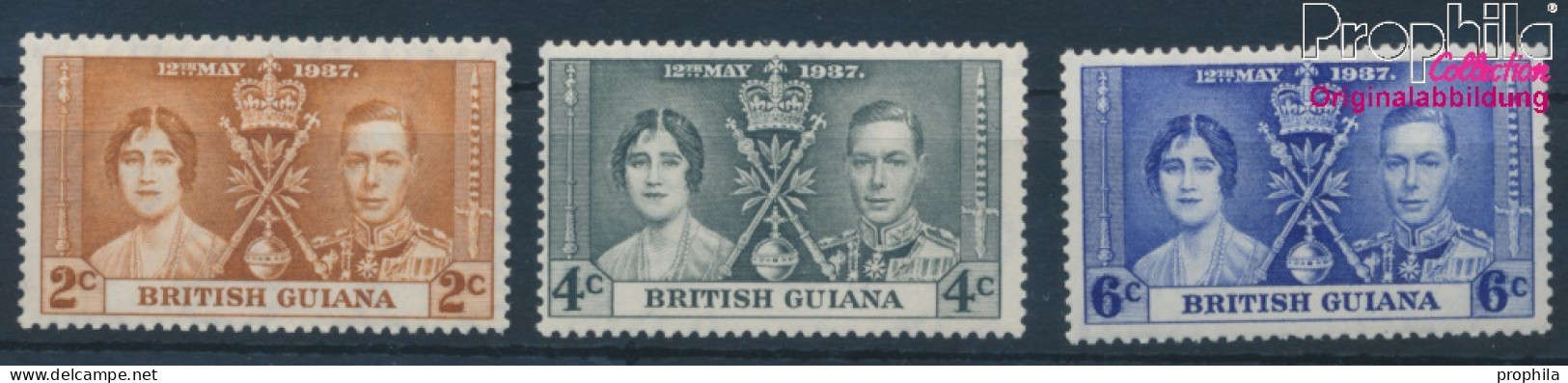 Guyana Postfrisch Krönung 1937 Krönung  (10364252 - Guyane (1966-...)