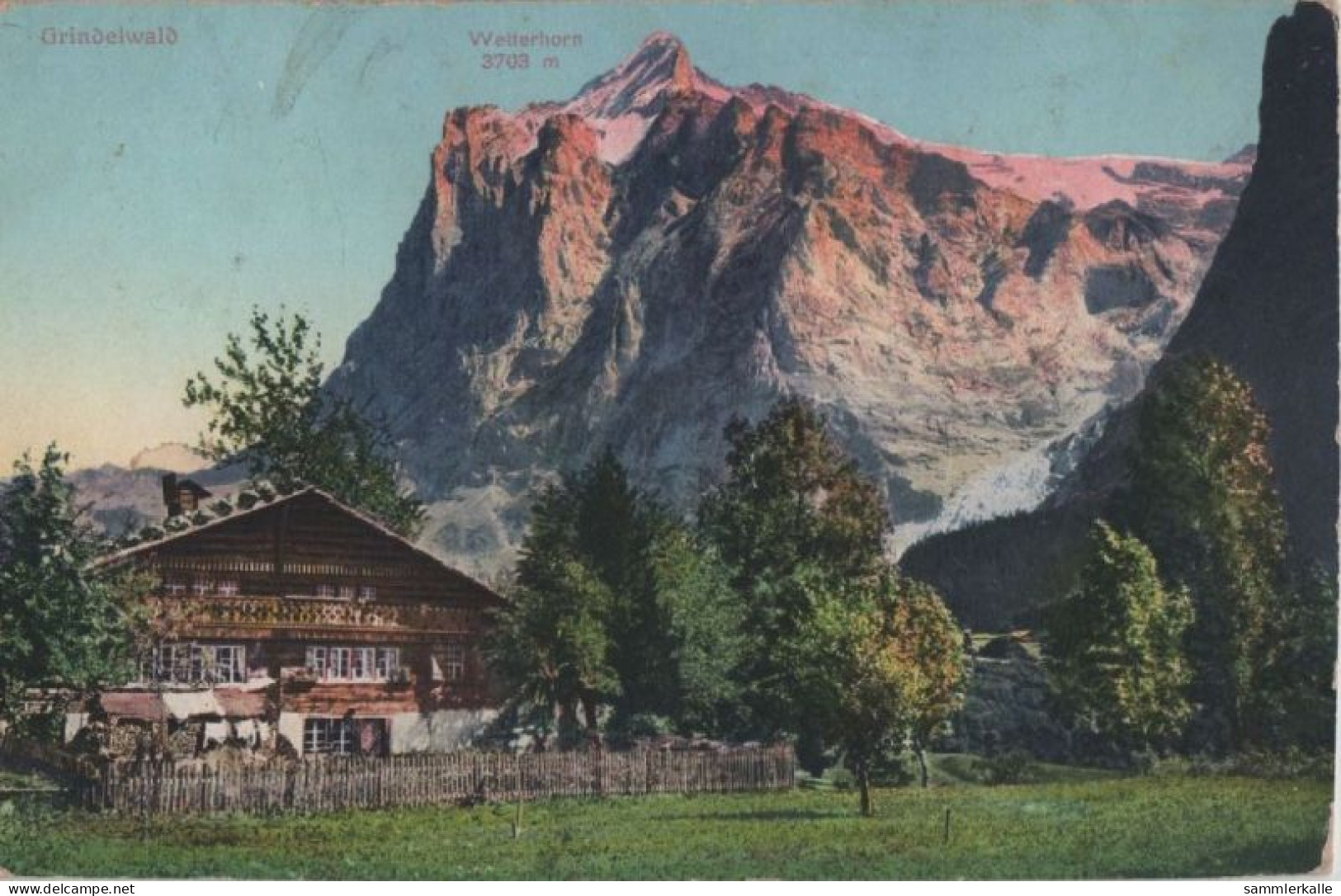 94221 - Schweiz - Grindelwald - Wetterhorn - Ca. 1920 - Other & Unclassified