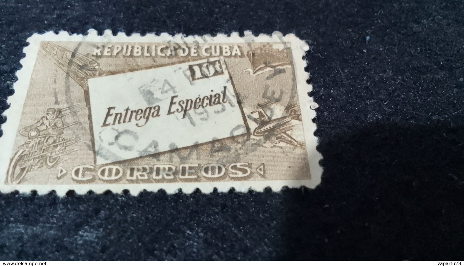 CUBA- 1910--35-  10 C.    DAMGALI - Gebruikt