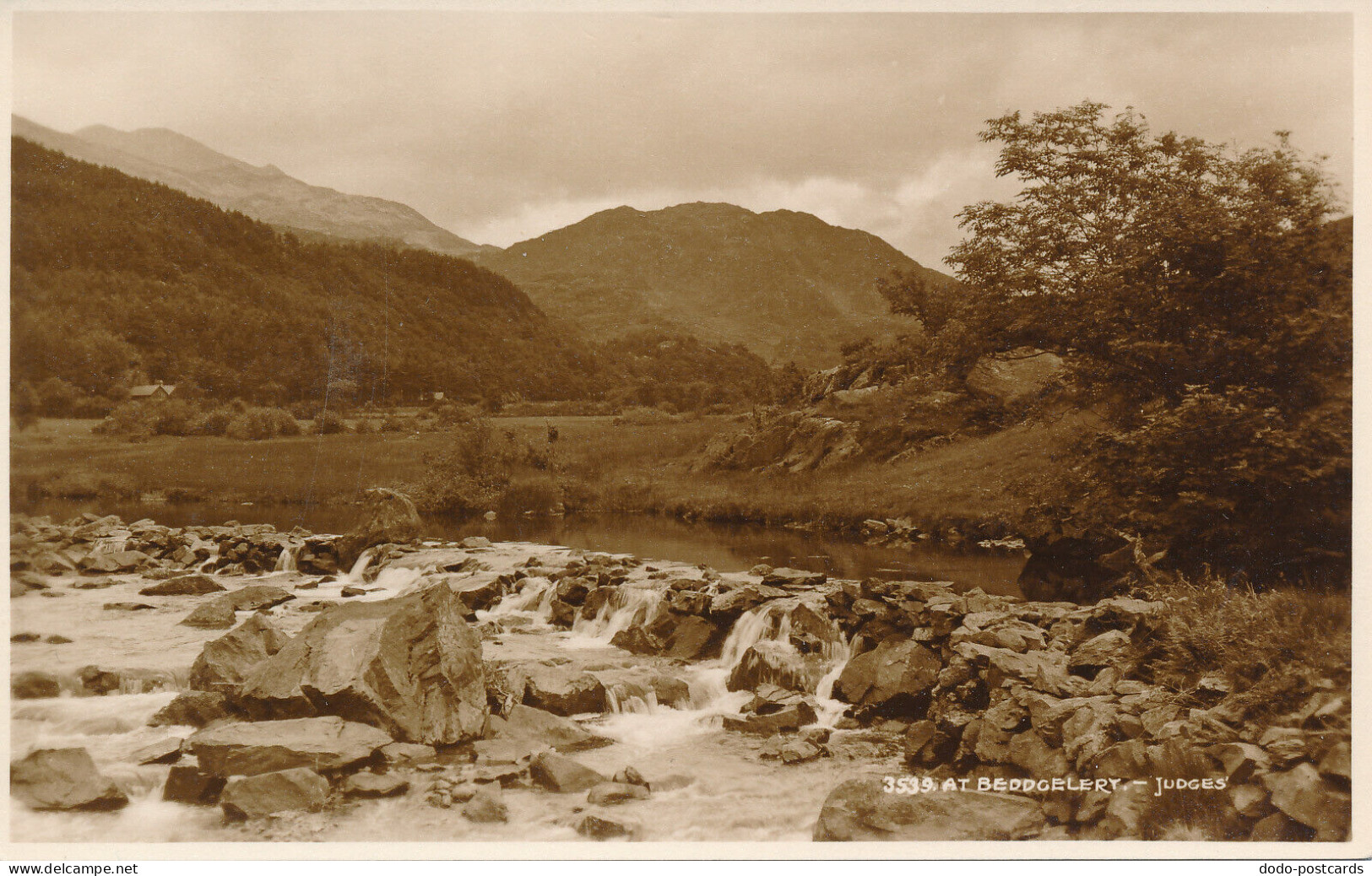 PC41538 At Beddgelert. Judges Ltd. No 3539 - Monde