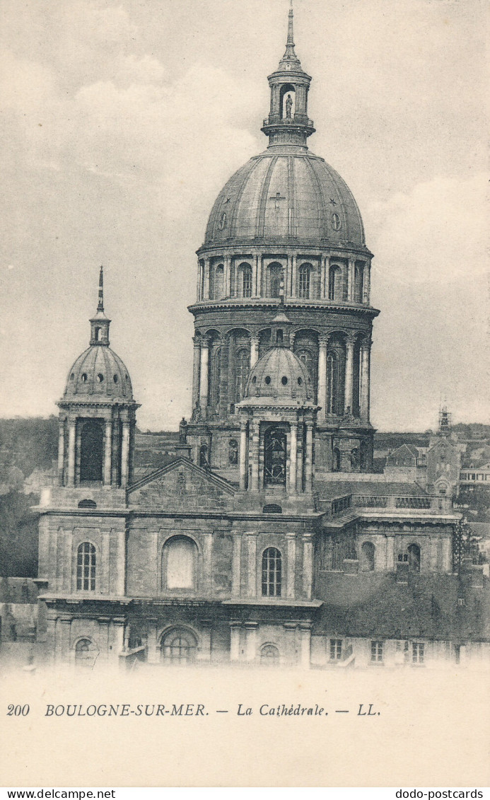 PC41308 Boulogne Sur Mer. La Cathedrale. LL. No 200. B. Hopkins - Monde