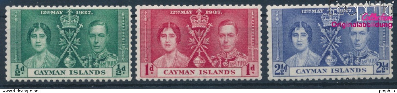 Kaimaninseln Postfrisch Krönung 1937 Krönung  (10364221 - Cayman (Isole)