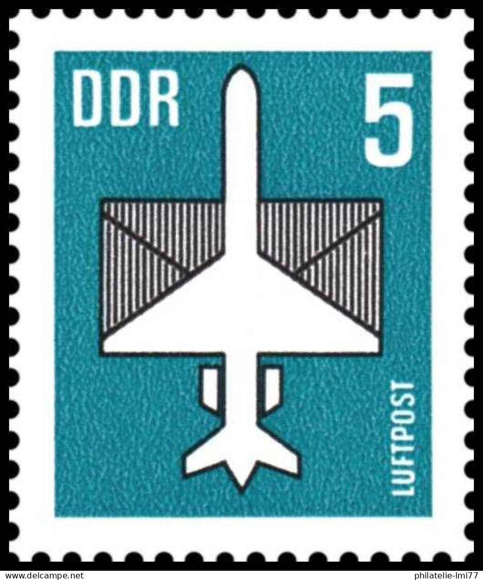 Timbre Poste Aérienne Allemagne Orientale N° A 0011 Neuf Sans Charnière - Posta Aerea