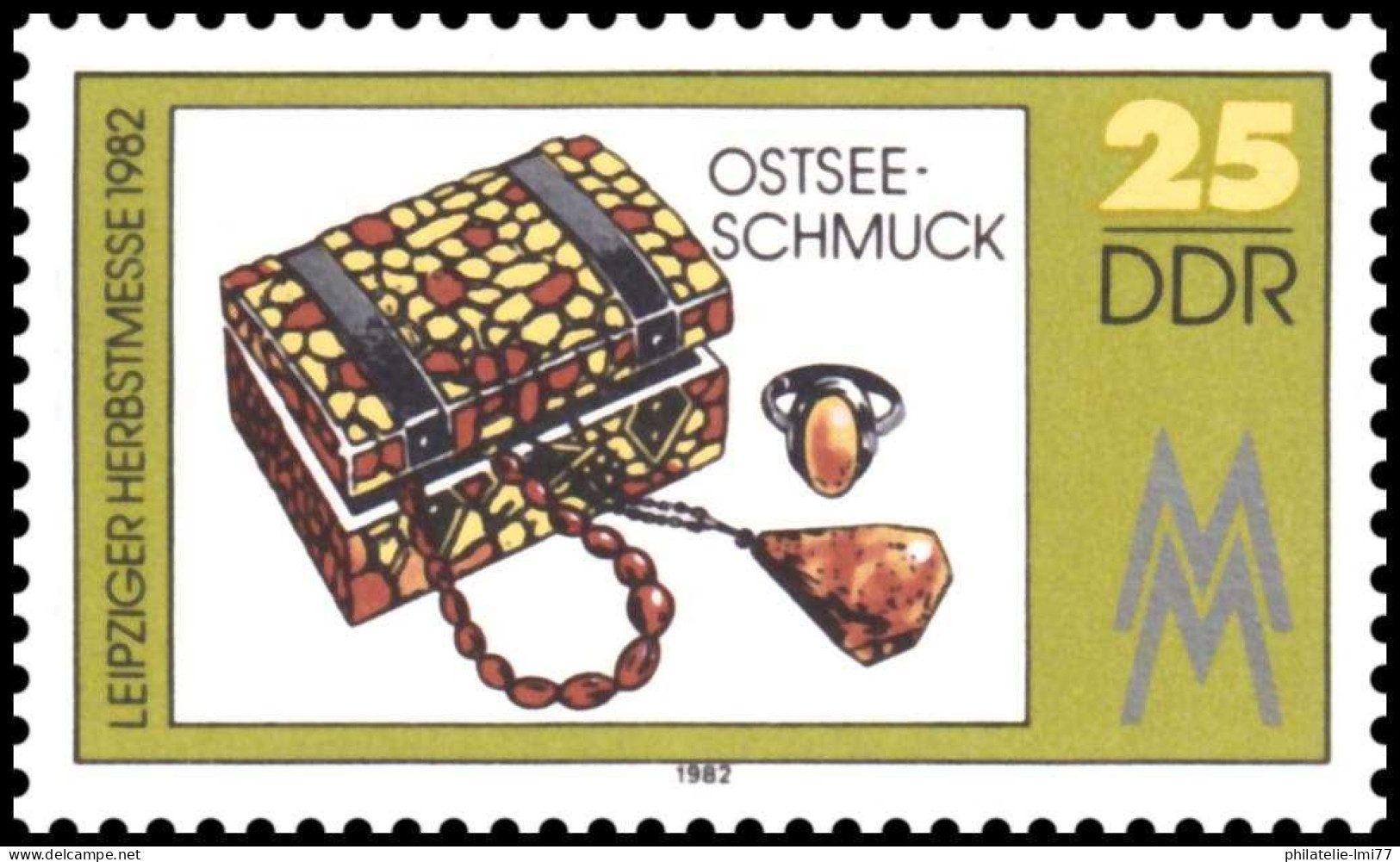 Timbre Allemagne Orientale N° 2382 Neuf Sans Charnière - Nuovi