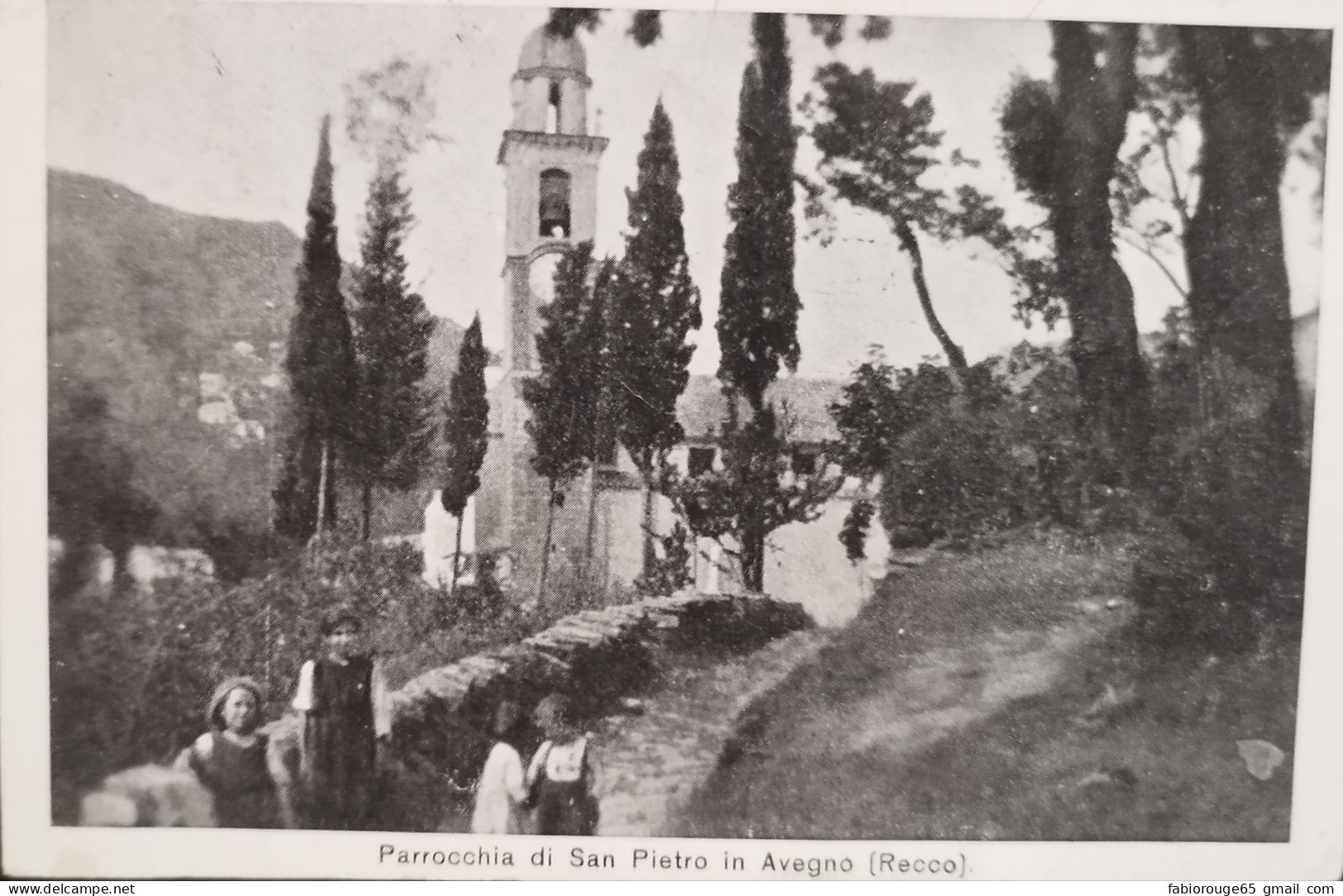 San Pietro In Avegno Recco Viaggiata 1927 - Genova (Genoa)