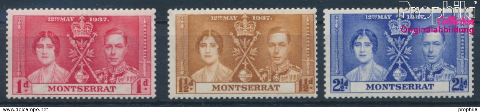 Montserrat Postfrisch Krönung 1937 Krönung  (10364194 - Montserrat