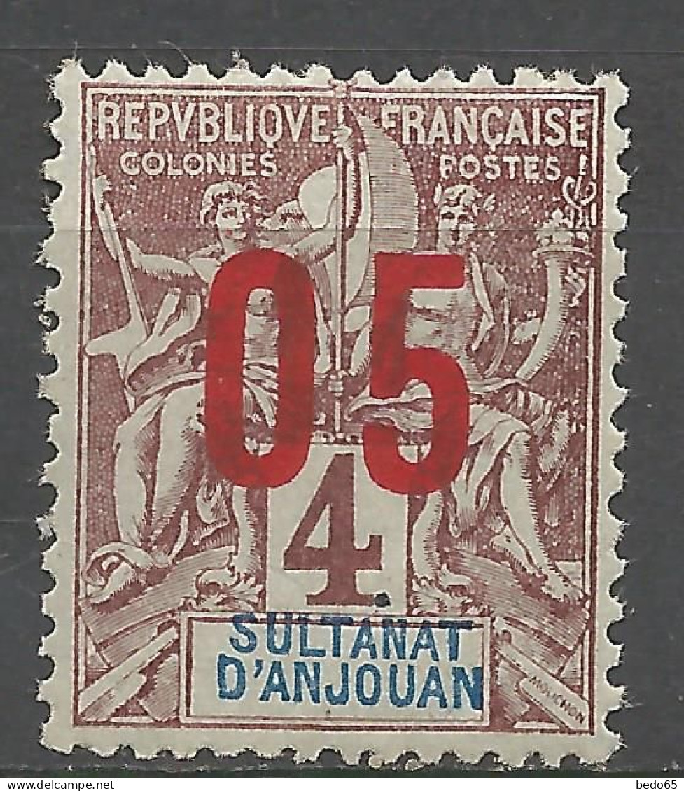 ANJOUAN N° 2A NEUF** LUXE SANS CHARNIERE / Hingeless / MNH - Neufs