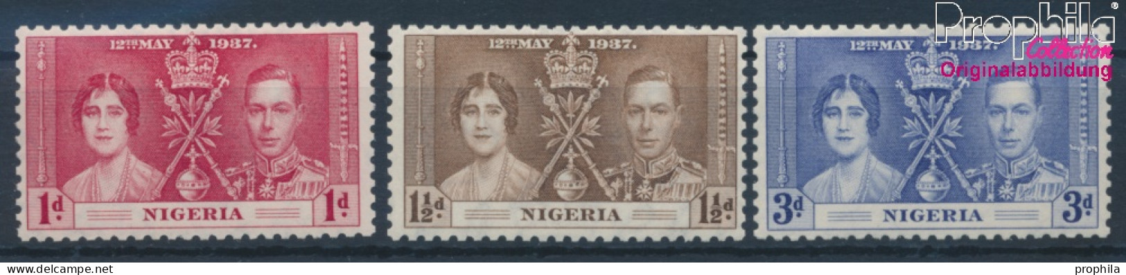 Nigeria Postfrisch Krönung 1937 Krönung  (10364188 - Nigeria (...-1960)