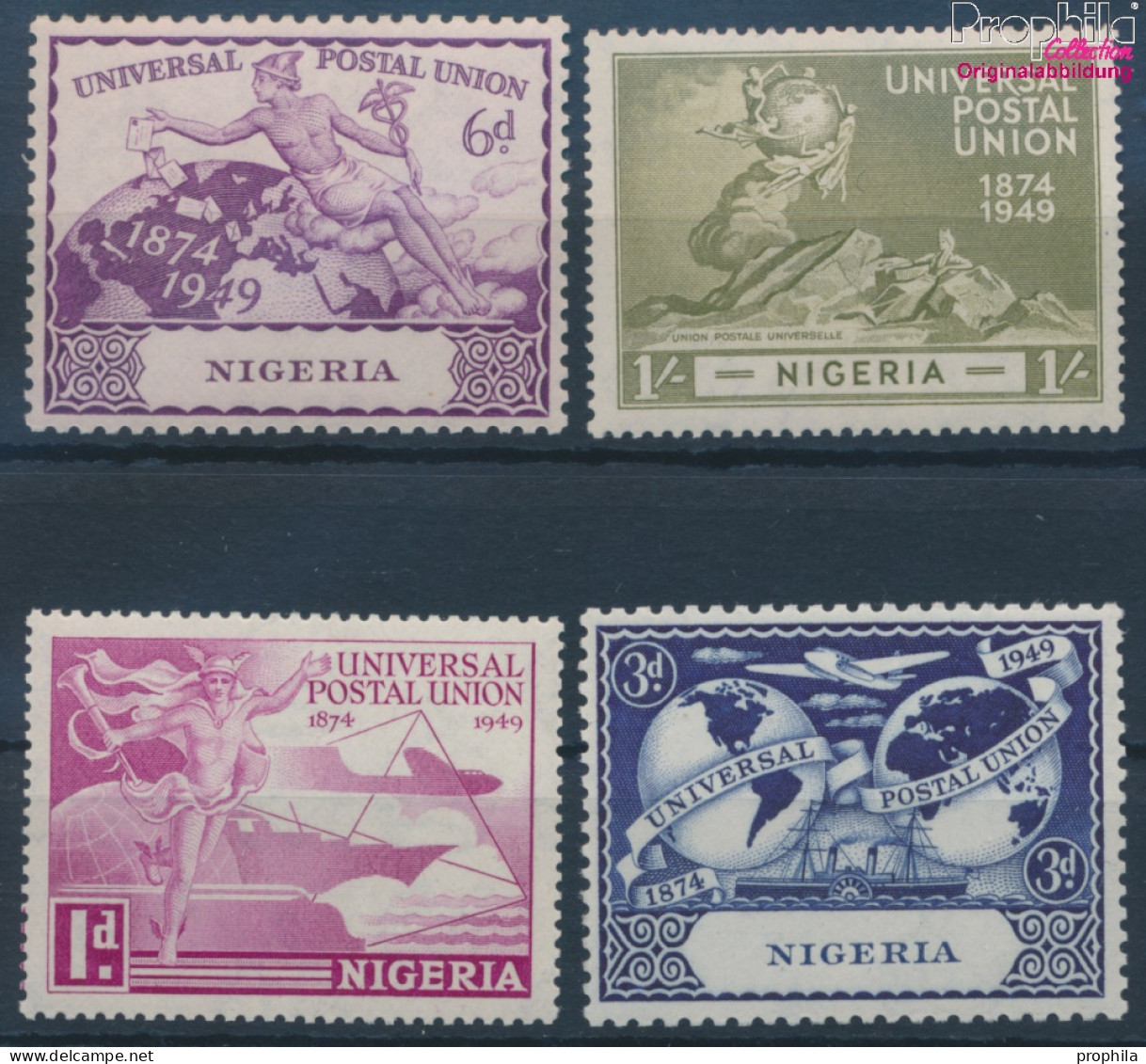 Nigeria Postfrisch 75 Jahre UPU 1949 75 Jahre UPU  (10364186 - Nigeria (...-1960)