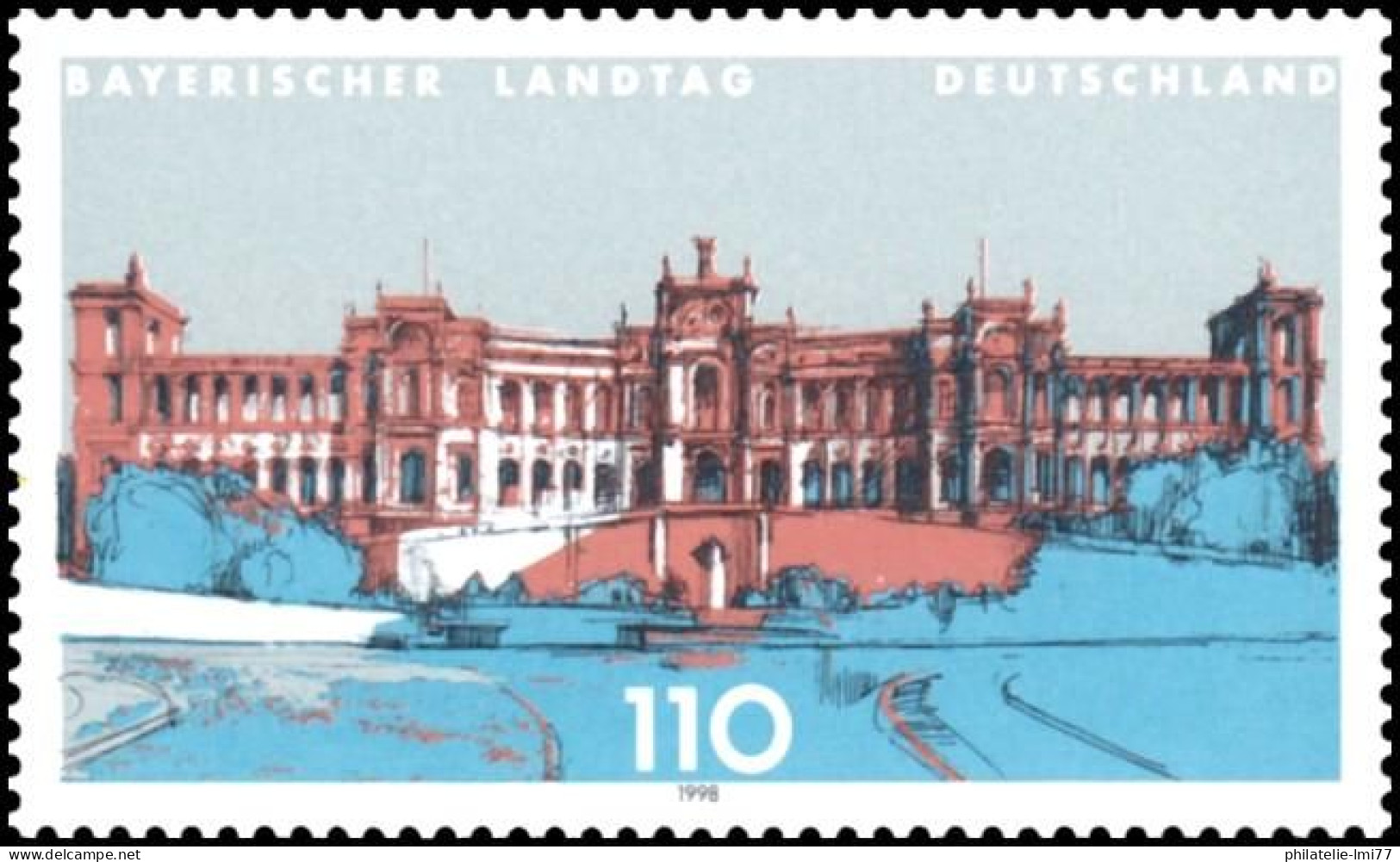 Timbre Allemagne Fédérale N° 1807 Neuf Sans Charnière - Unused Stamps