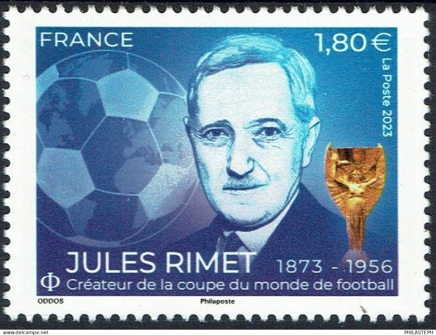 FRANCE 2023 - Jules Rimet - Créateur De La  Coupe Du Monde De Football - YT 5719 Neuf ** - Andere & Zonder Classificatie