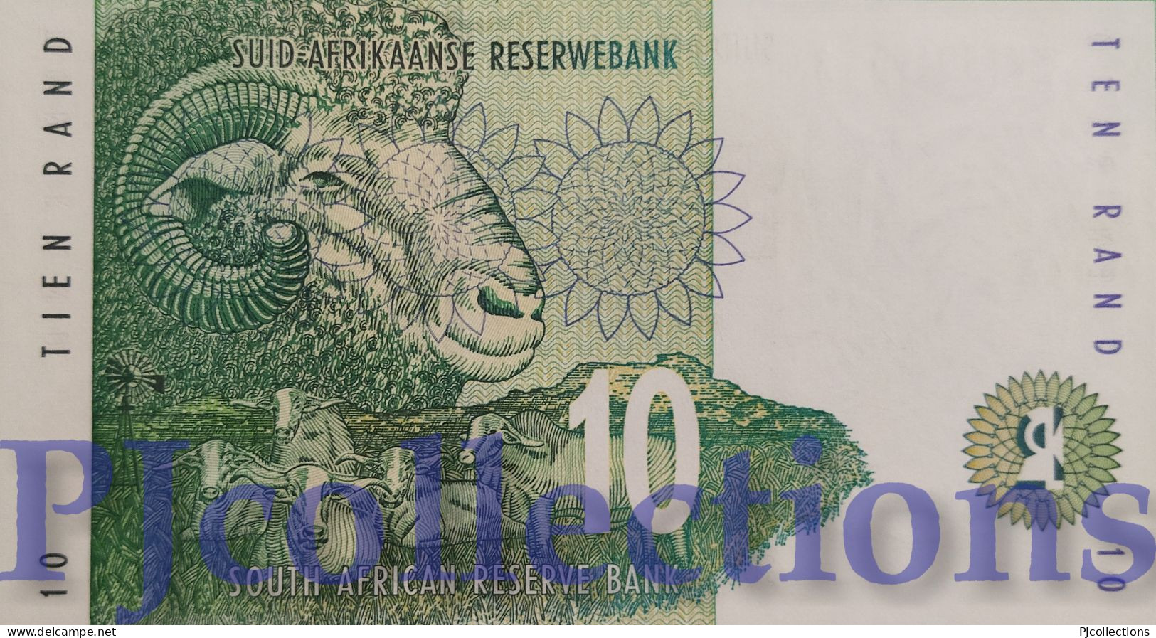 SOUTH AFRICA 10 RAND 1993 PICK 123a UNC - South Africa
