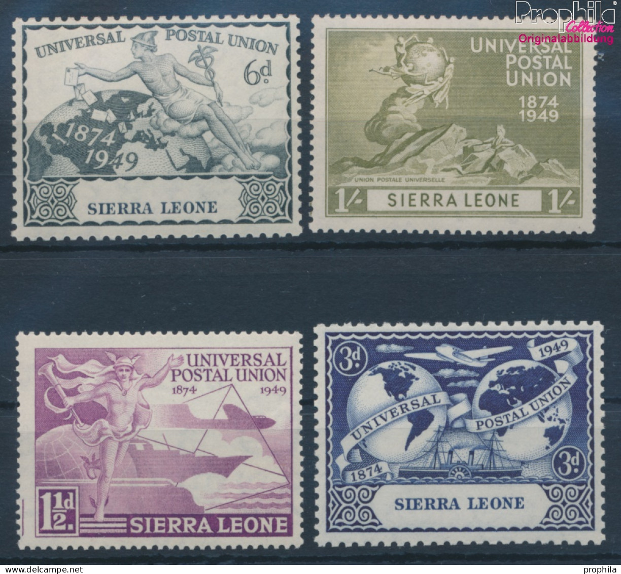 Sierra Leone Postfrisch 75 Jahre UPU 1949 75 Jahre UPU  (10364161 - Sierra Leone (...-1960)