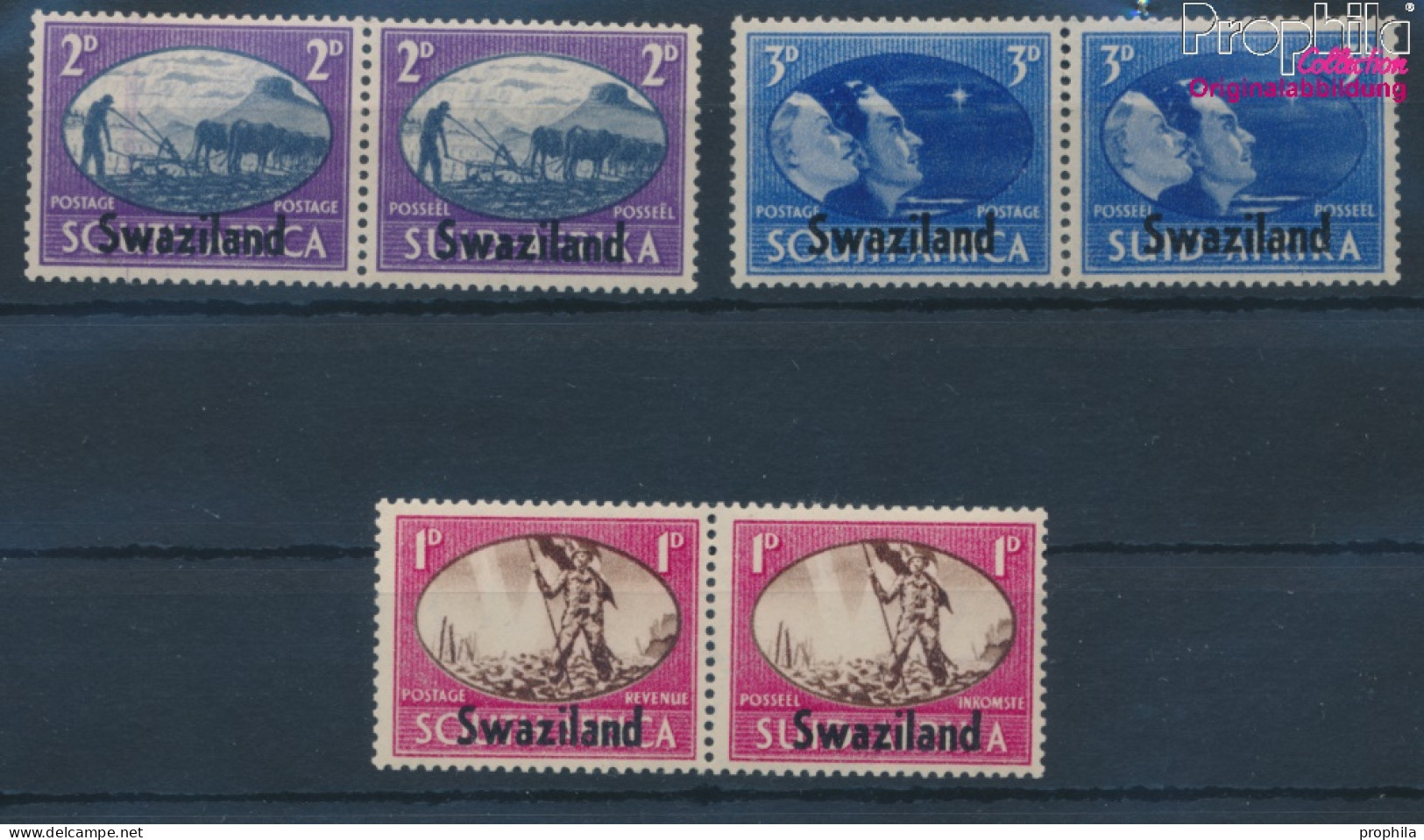 Swasiland Postfrisch Sieg Der Alliierten 1945 Sieg Der Alliierten  (10364156 - Swaziland (...-1967)