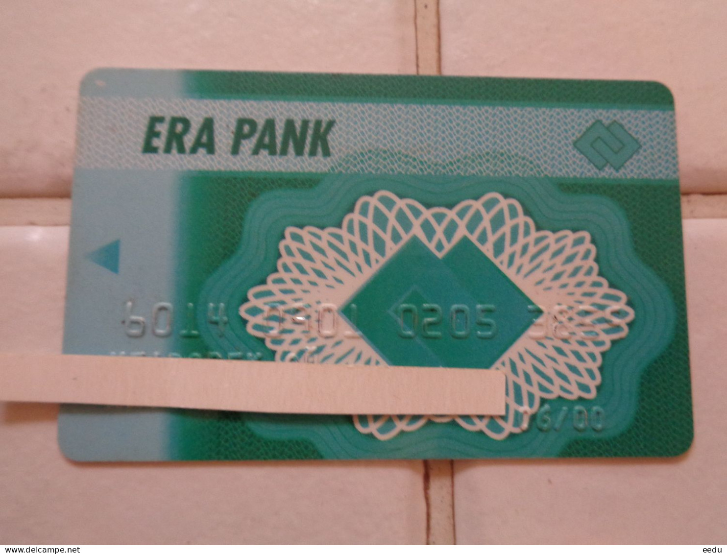 Estonia Bank Card - Cartes De Crédit (expiration Min. 10 Ans)