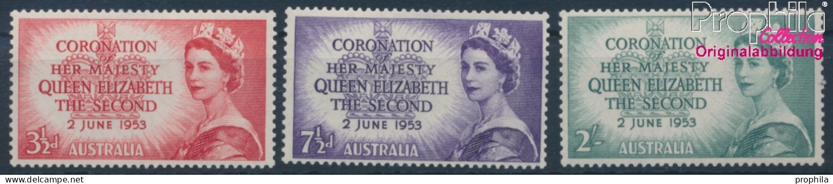 Australien 231-233 (kompl.Ausg.) Postfrisch 1953 Krönung (10364138 - Mint Stamps