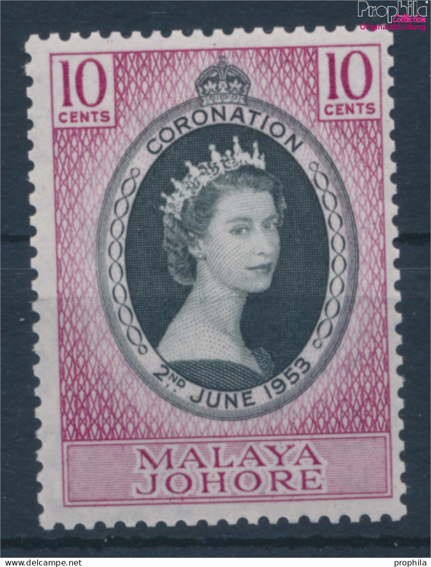 Malaysia - Johor Postfrisch Krönung 1953 Krönung  (10364133 - Johore