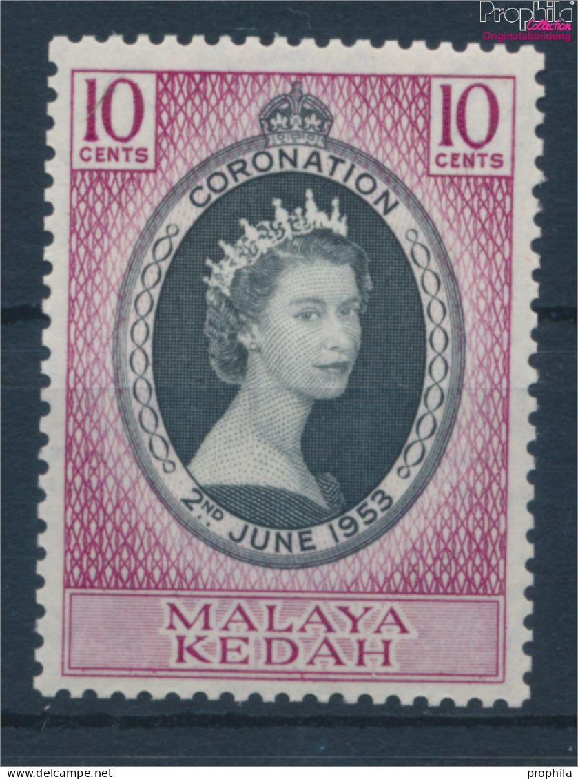 Malaysia - Kedah Postfrisch Krönung 1953 Krönung  (10364132 - Kedah